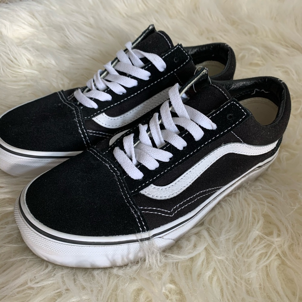 Black and White Old Skool Vans